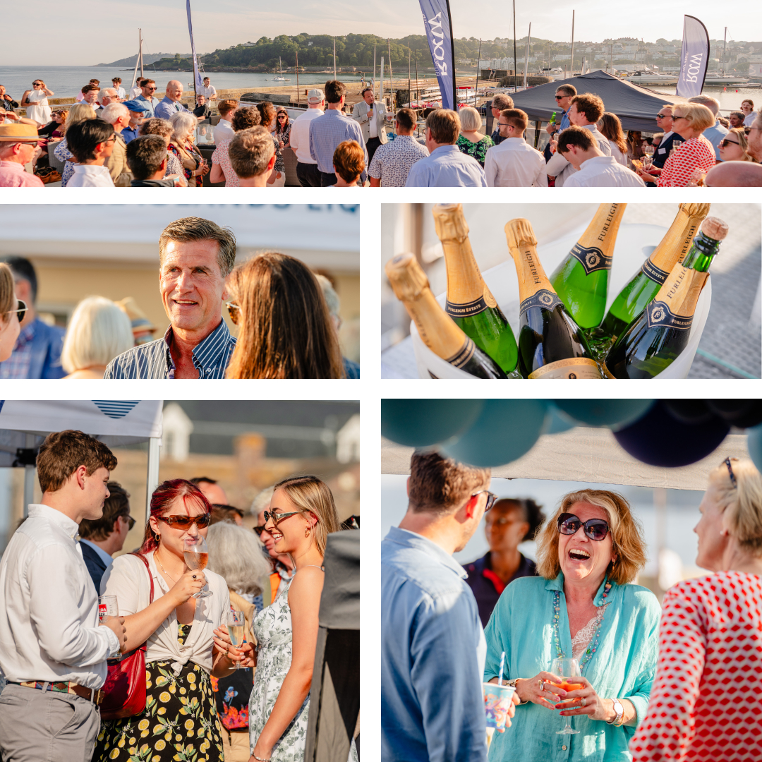 Raw Capital - Summer drinks by the sea celebration collage