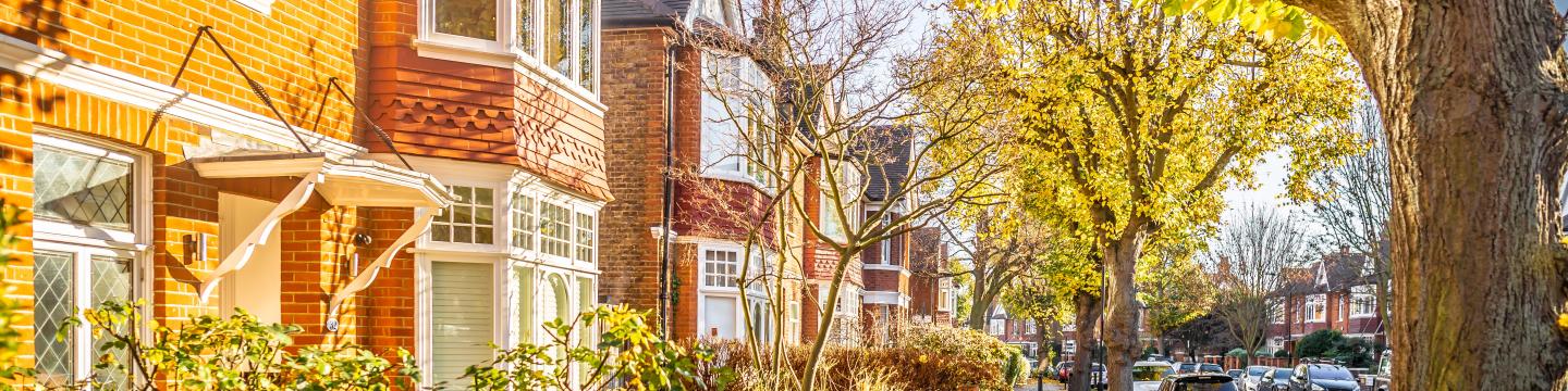 Autumn houses