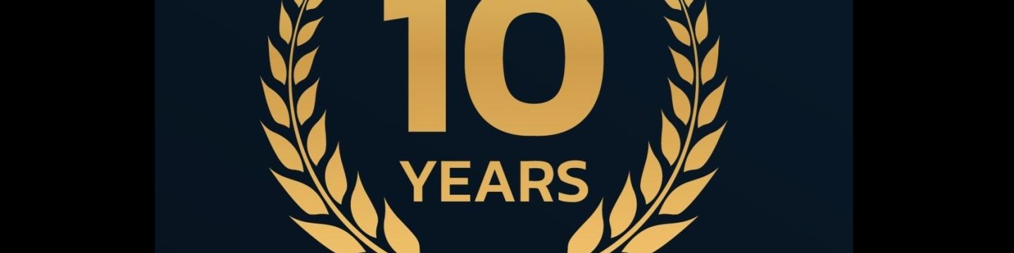 10 YEAR ANNIVERSARY